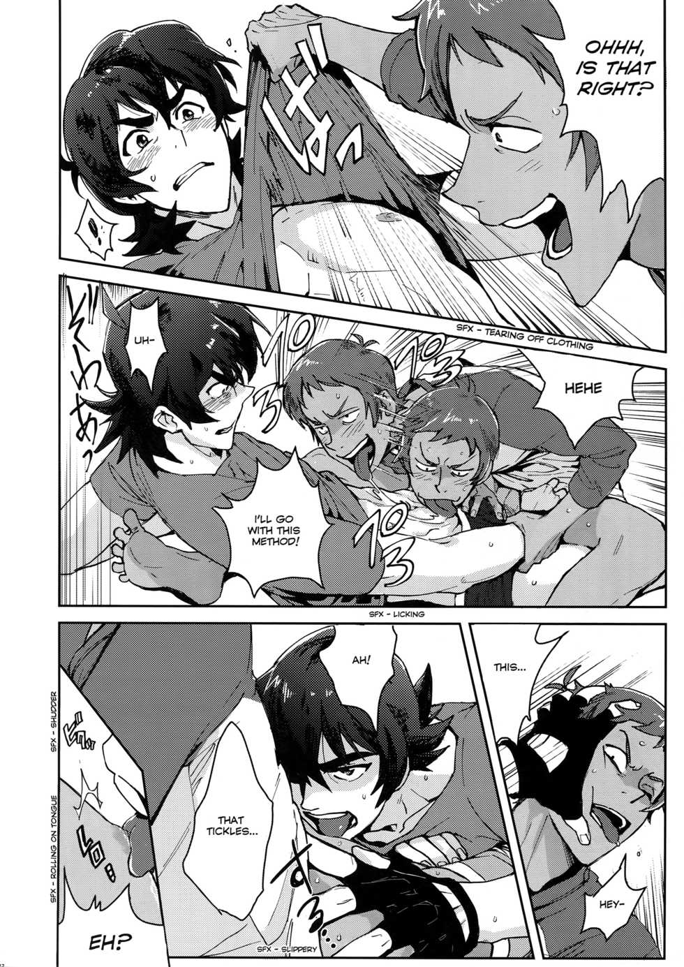 (C92) [Unky (Unko Yoshida)] TOP-LESS (Voltron: Legendary Defender) [English] - Page 21