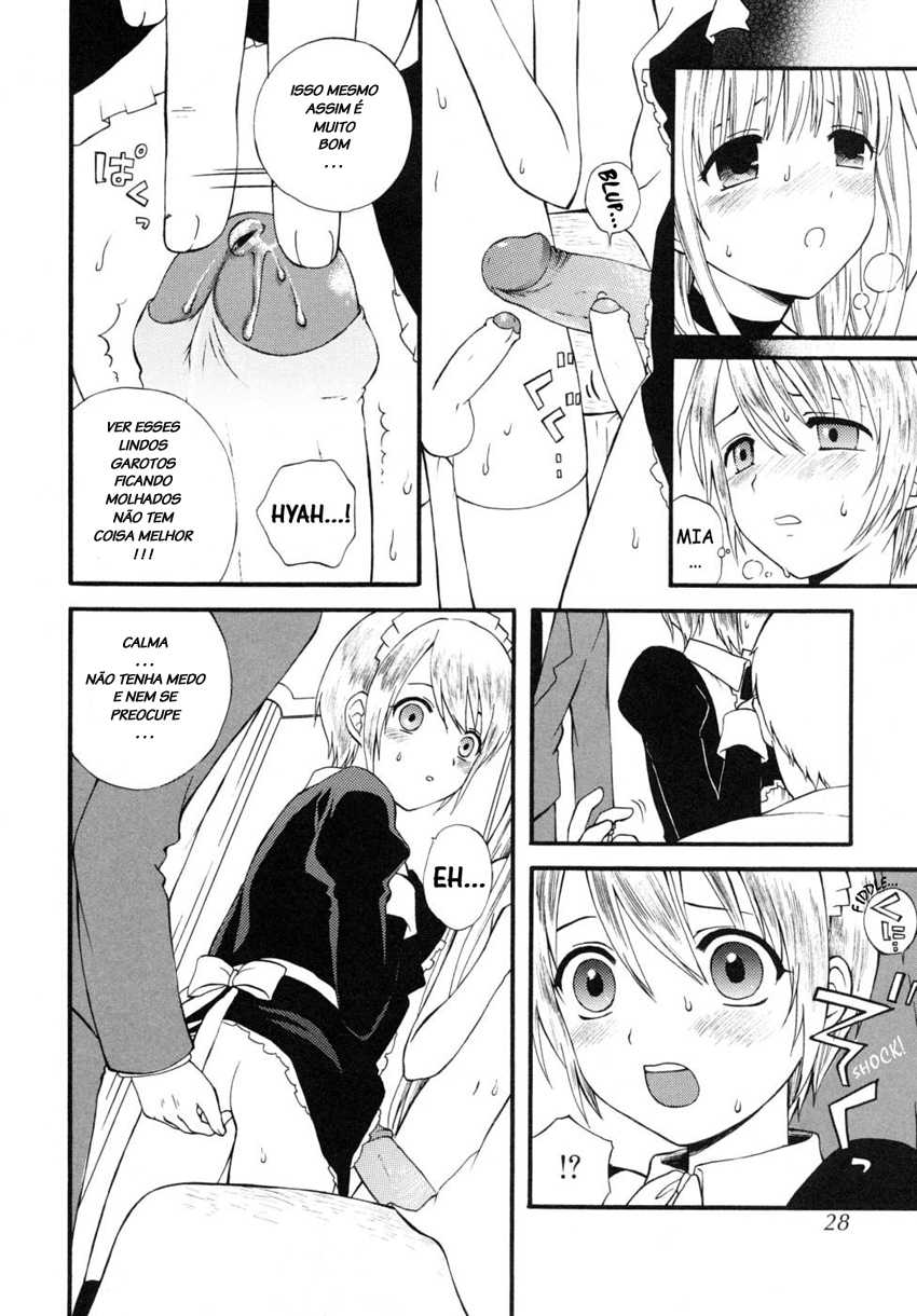 [Anthology] Shounen Shikou 19 - Josou World | Boy Fancier - Crossdressing World [Portuguese-BR] [LIANEF, Killua-kun] [Incomplete] - Page 8