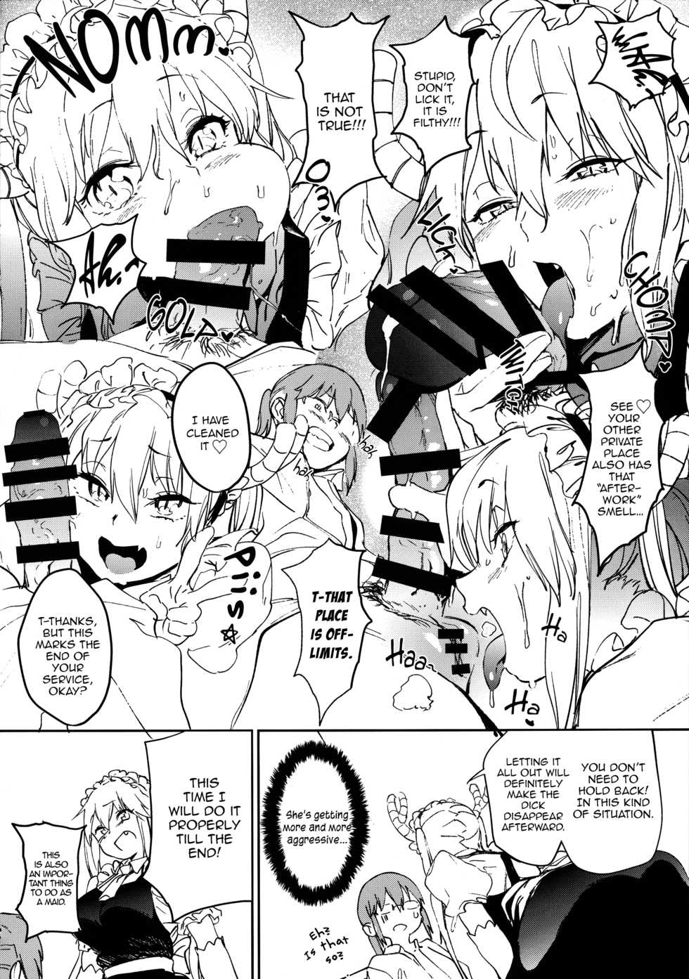 (C92) [Camrism (Kito Sakeru)] Ishukan Hatsujou Chijogons | One Week in Heat, Slutty Dragons (Kobayashi-san-chi no Maid Dragon) [English] [Ero] - Page 21