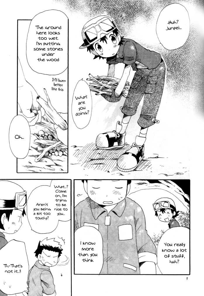 [KuruGuru DNA (Hoshiai Hilo)] Achikochi (Digimon Frontier) [English] {Shotachan} - Page 5