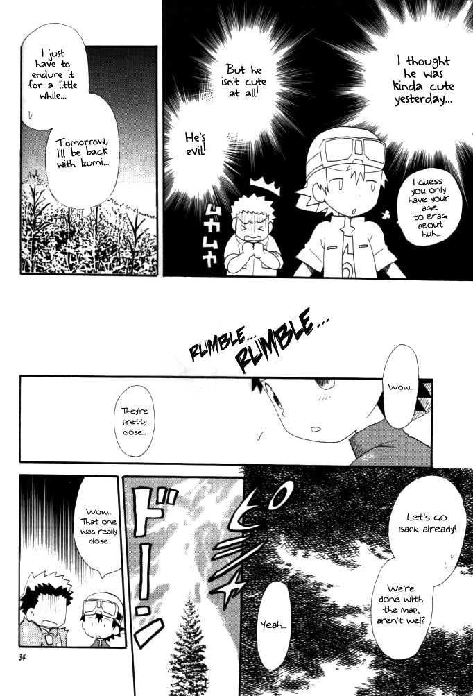 [KuruGuru DNA (Hoshiai Hilo)] Achikochi (Digimon Frontier) [English] {Shotachan} - Page 32