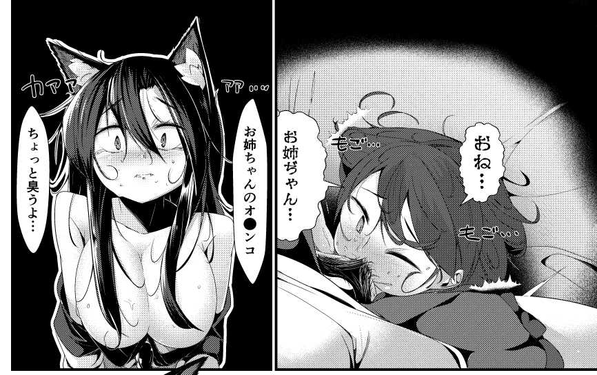 (Kouroumu 13) [Nanika no Heya (Hira)] Inu no Onee-chan-tachi no Hatsujou “Shitsuke” (Touhou Project) [Sample] - Page 5