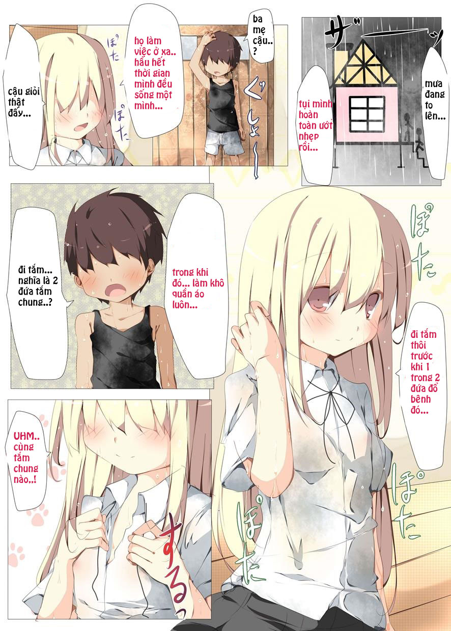 [Tabuchi-san Chi (Tabuchi)] Erohon no Kawari ni Classmate no Shota Chinpo wo Nuite Ageru Hon [Vietnamese Tiếng Việt] [Nexor] [Digital] - Page 26