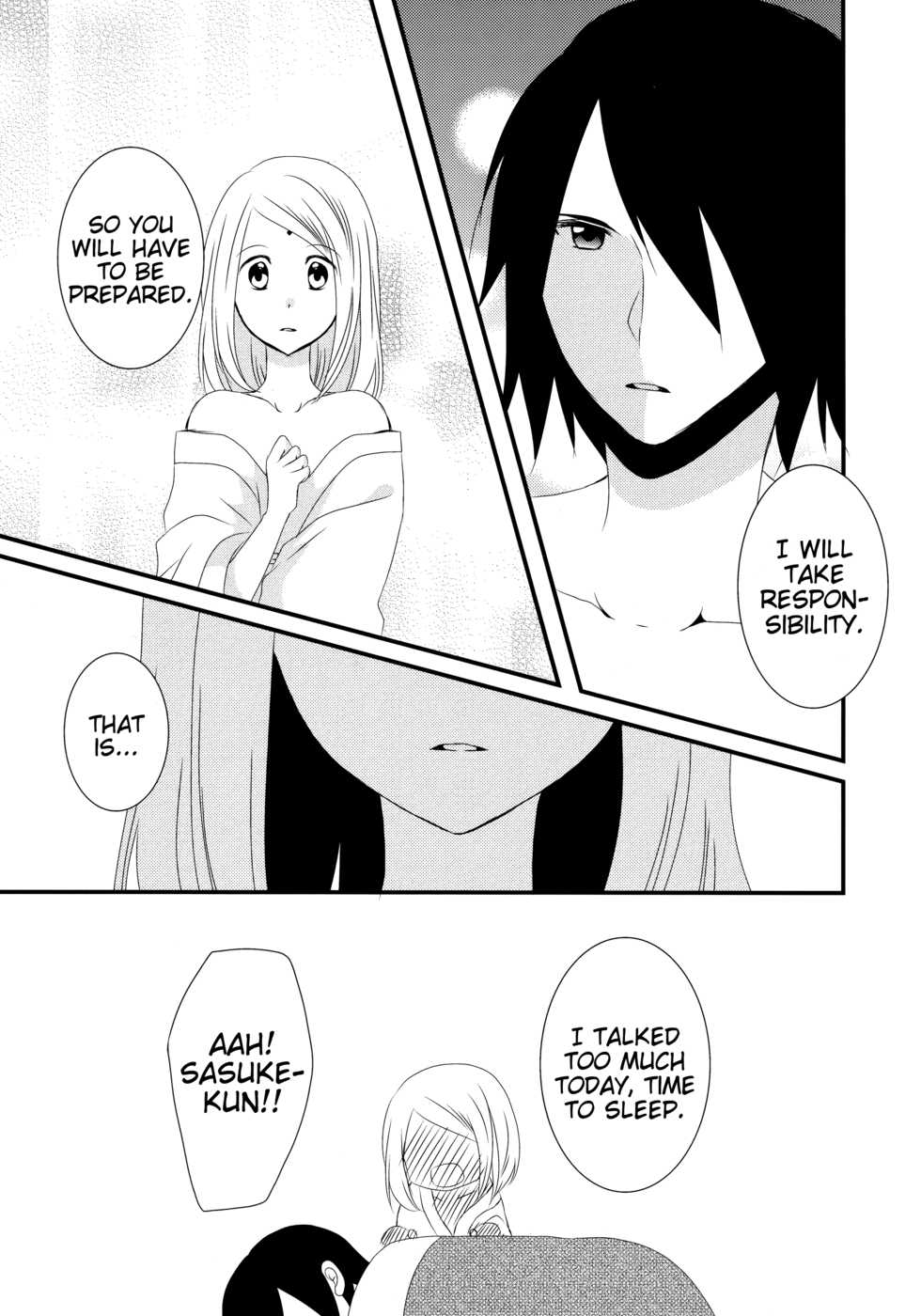 (Zennin Shuuketsu 4) [Yano (Yano)] Aimai na Kankei | An ambiguous relationship (Naruto) [English] [Marie] - Page 13