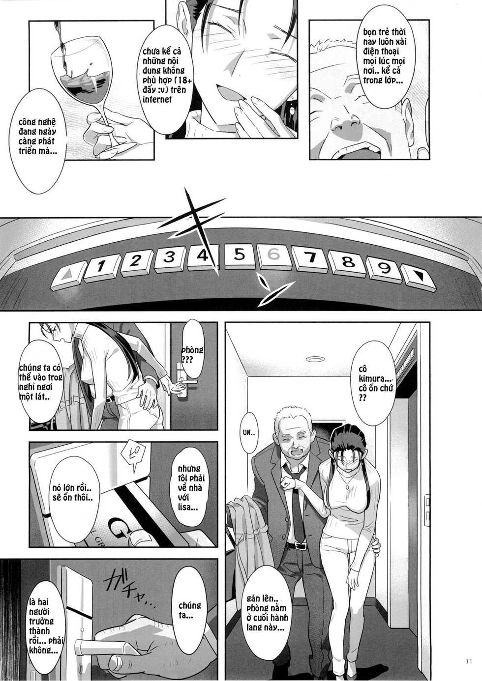 [Hito no Fundoshi (Yukiyoshi Mamizu)] Kaki Hoshuu 5 [Vietnamese Tiếng Việt] [Nexor] - Page 10