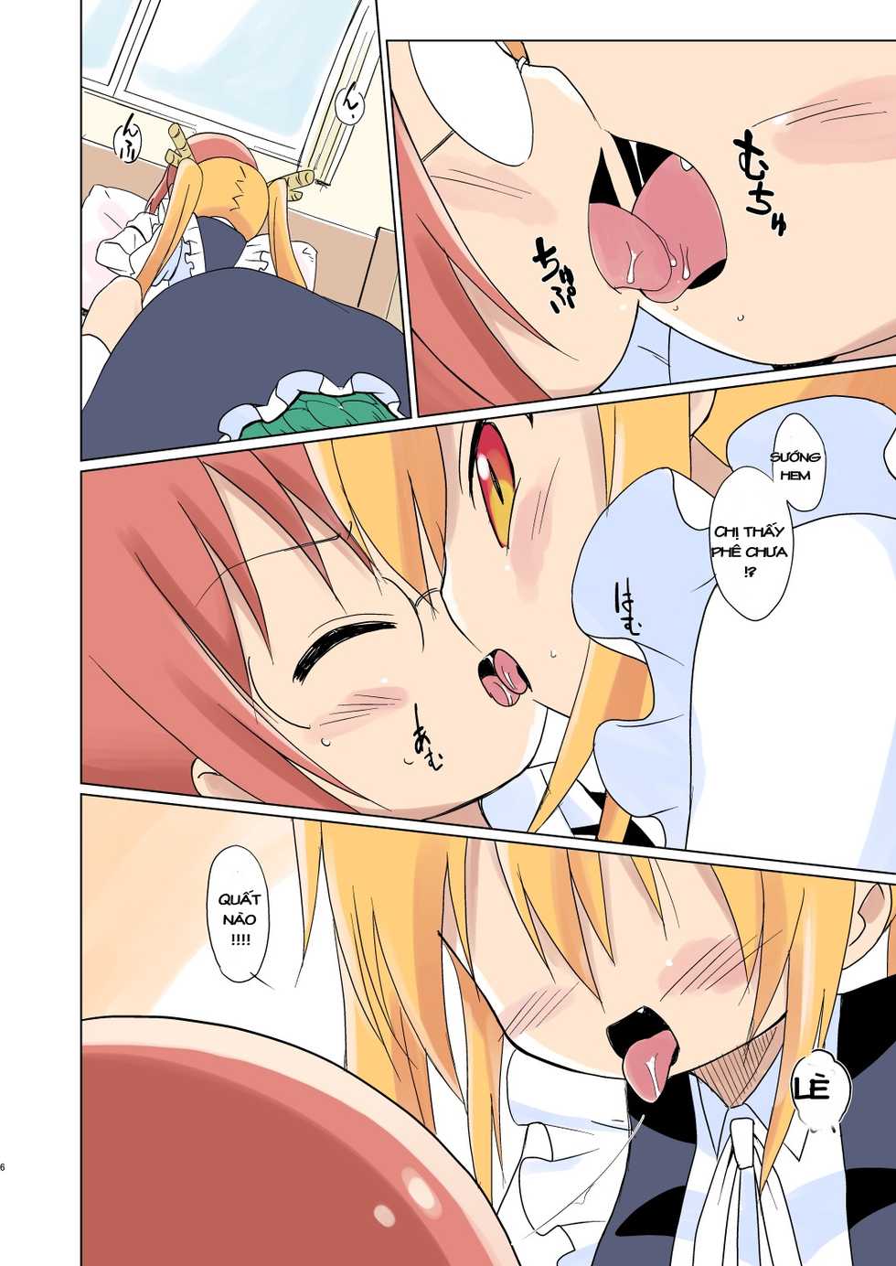 [Circle Heron (Shiramayumi)] Magejun 40 (Kobayashi-san-chi no Maid Dragon) [Vietnamese Tiếng Việt] [Pj_sam] [Digital] - Page 5