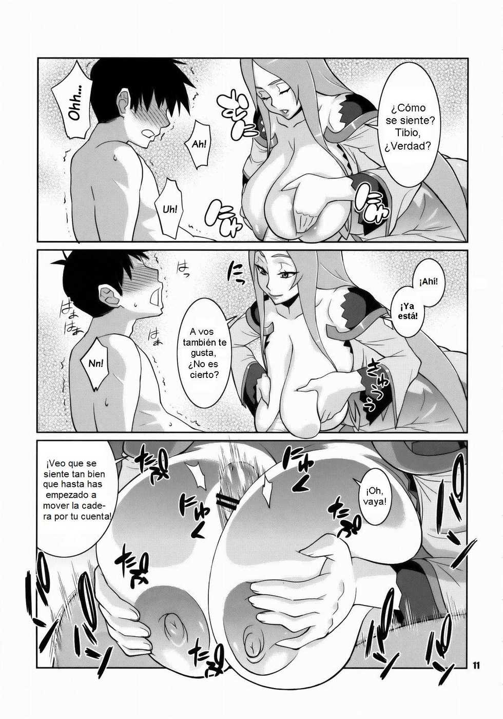 (C75) [TETRODOTOXIN (Nise Kurosaki)] Machina & Garnet to Toshikoshi SEX Zanmai (Dragonaut) [Spanish] [Biblioteca Hentai] - Page 10