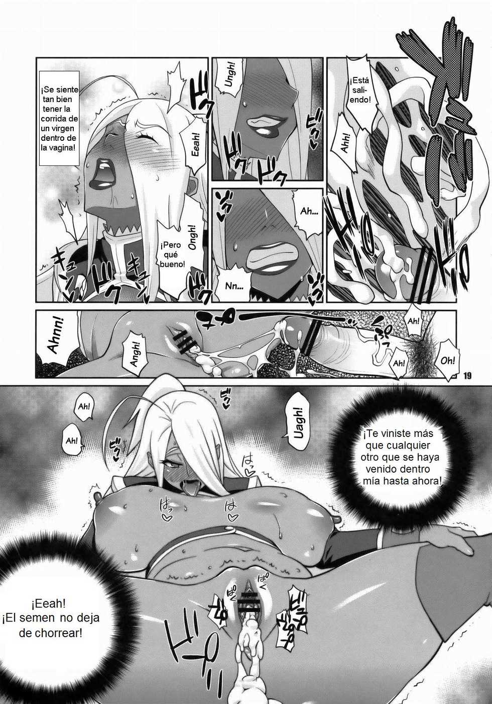 (C75) [TETRODOTOXIN (Nise Kurosaki)] Machina & Garnet to Toshikoshi SEX Zanmai (Dragonaut) [Spanish] [Biblioteca Hentai] - Page 18