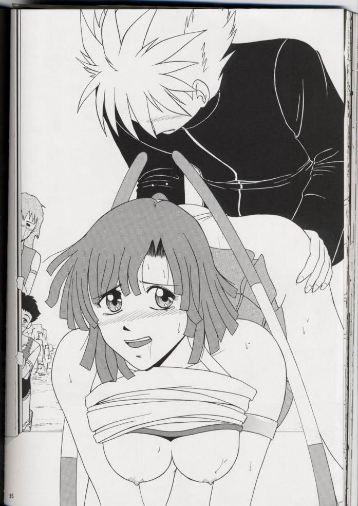 (CR29) [NKLS, Megami Kyouten (Various)] Dashi No Josanjou!! Sennyuu!! Buremaki Saishuu Keikaku (Angel Blade, ZOIDS) - Page 35