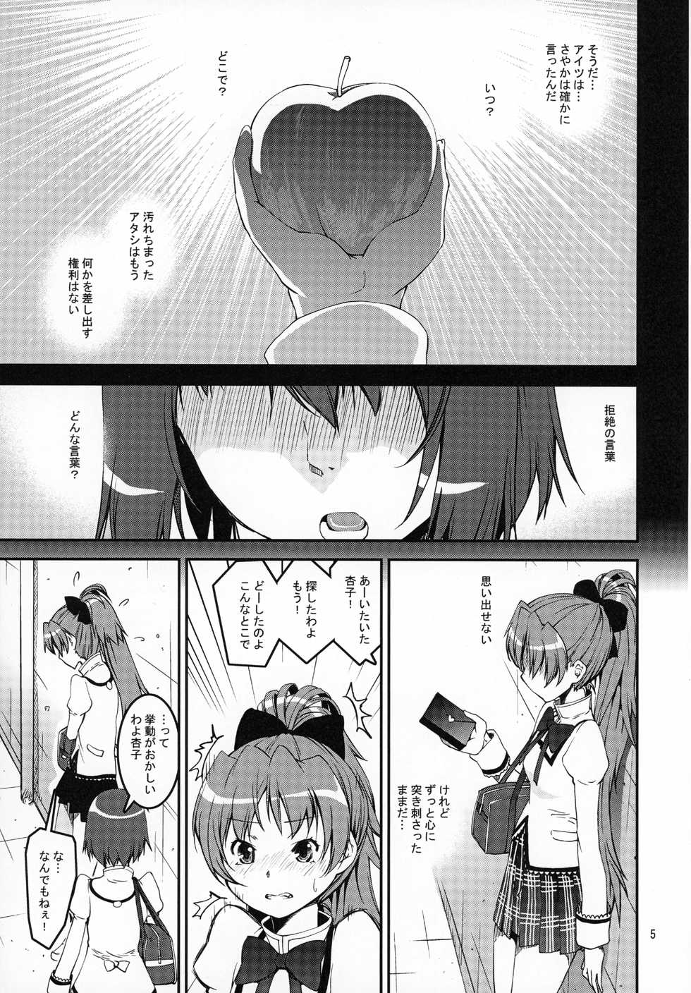 (C86) [KATAMARI-YA (Shinama)] TWIN STICK (Puella Magi Madoka Magica) - Page 4