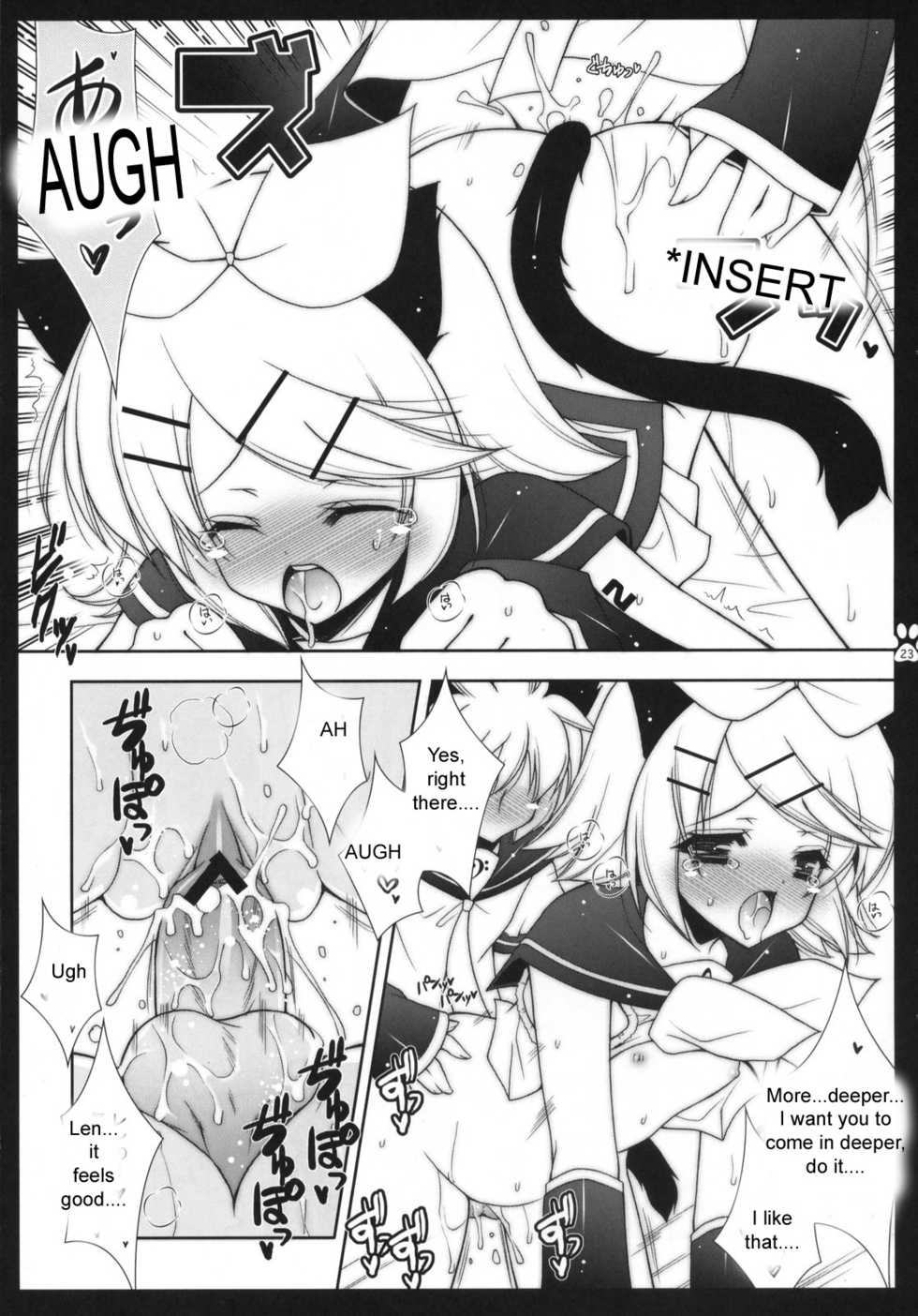 (COMIC1☆2) [Shigunyan, Soyoking (Shigunyan, Soyoki)] Nyan Nyan Daisakusen (VOCALOID) [English] [Zeus777] - Page 21