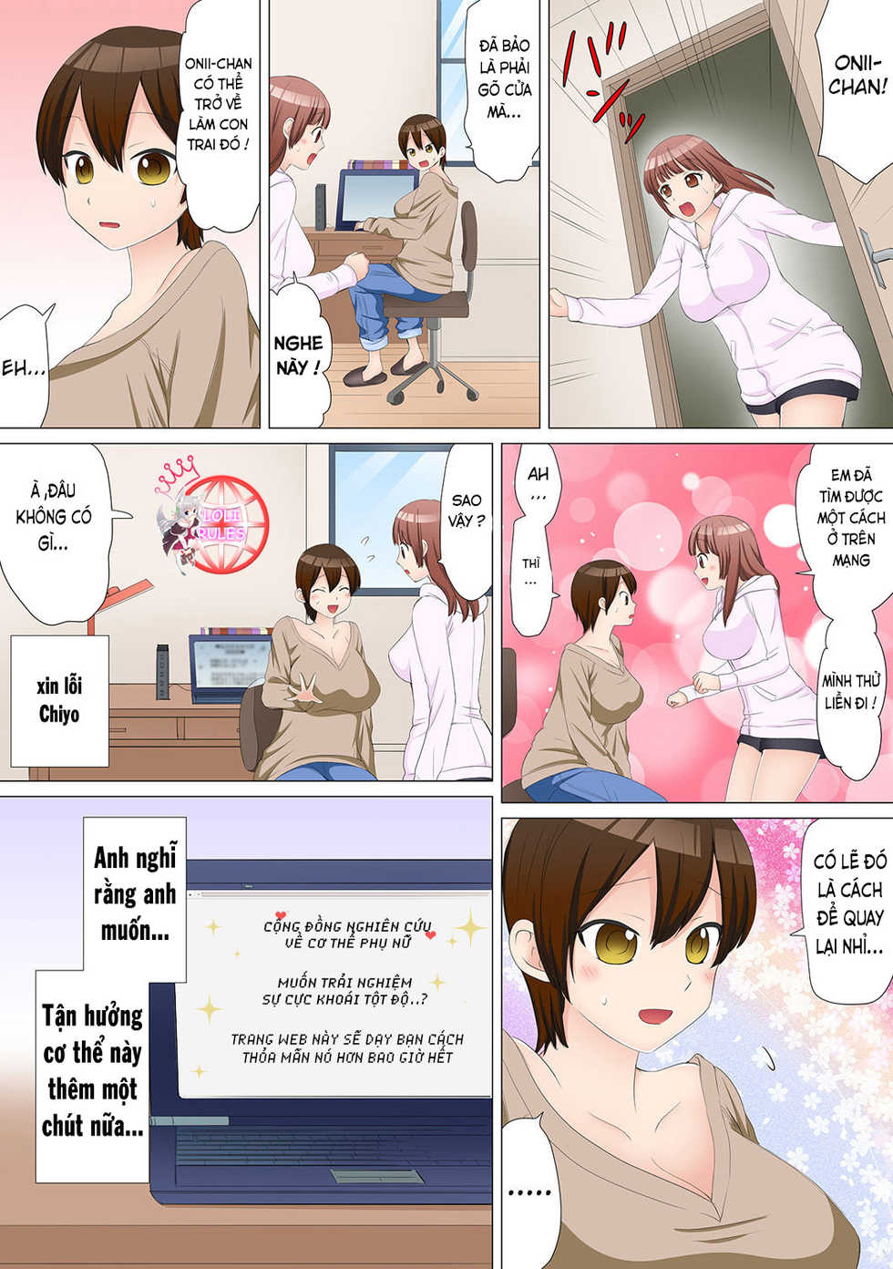 [Nangou Jingeru] Nyotaika Shitara "Kaikan 10-bai!!" toka Arienai ~Imouto Kareshi ni Hamerare Shisshin!?~ 2 [Vietnamese Tiếng Việt] [Loli Rules The World] - Page 26