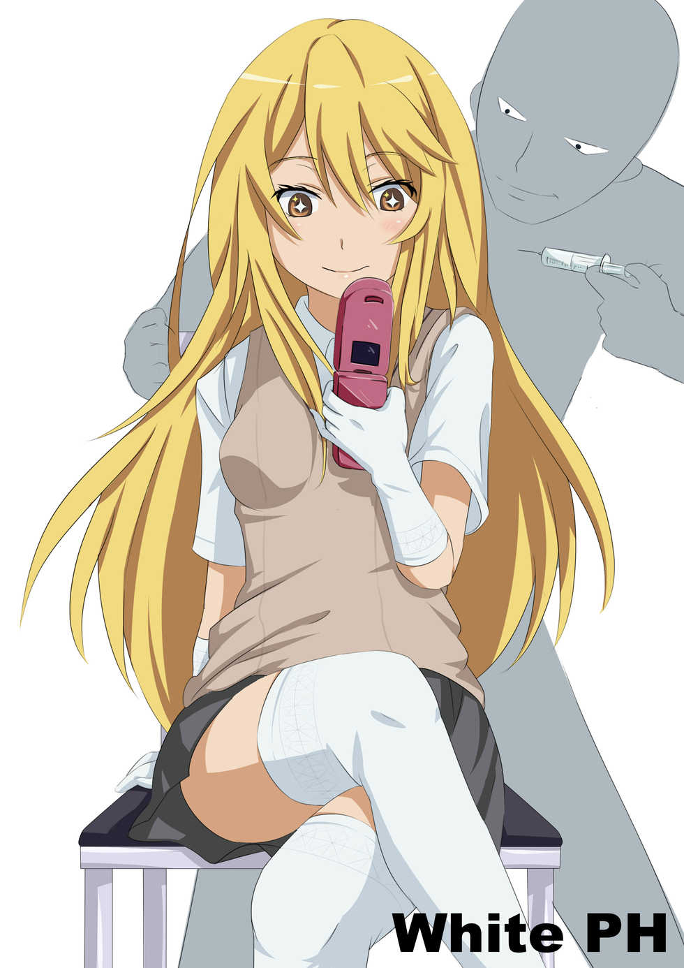[White Pantyhose] 食蜂操祈睡辱play（委托展示）(Toaru Kagaku no Railgun) - Page 1