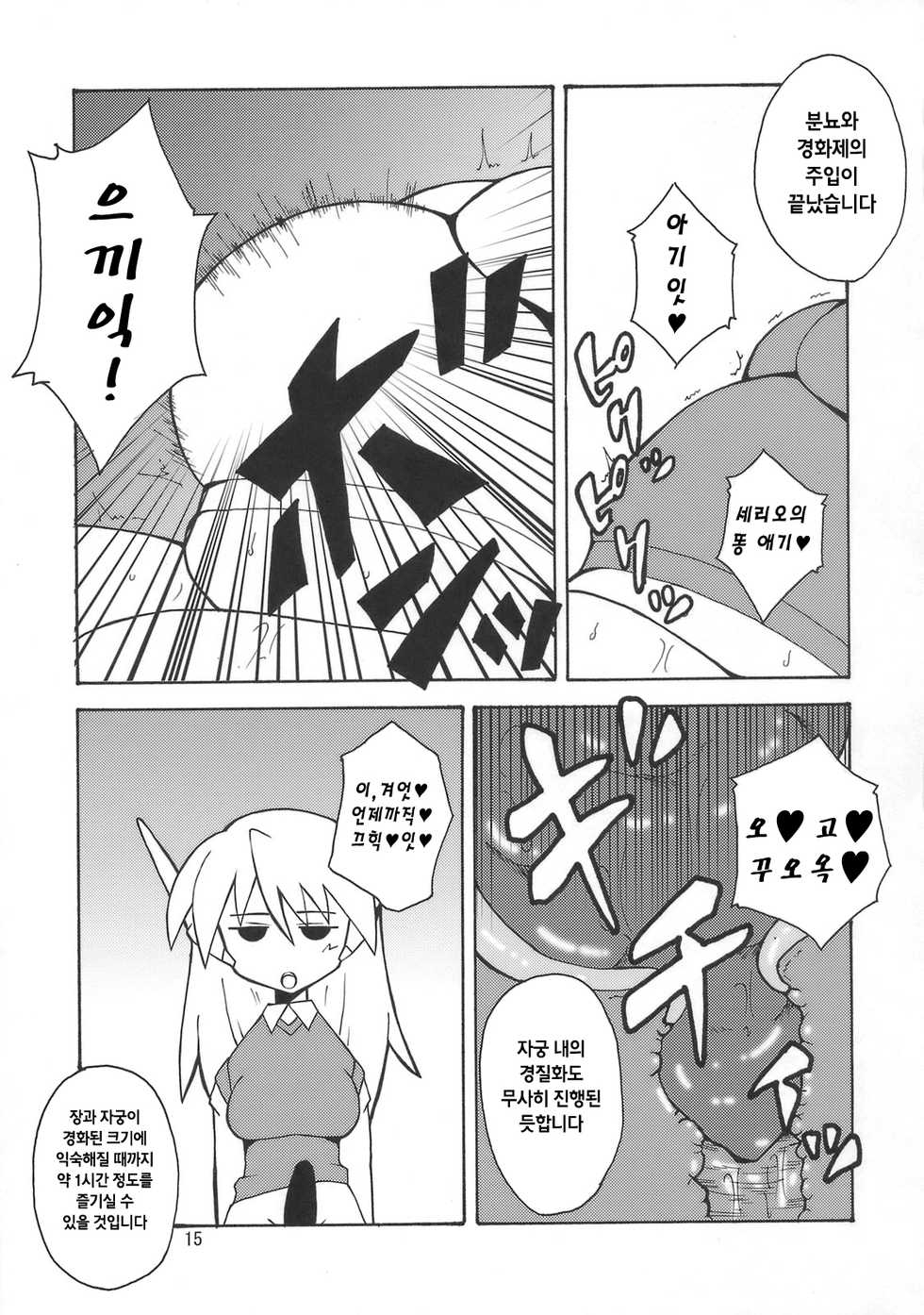 (C75) [Hanjuku Yude Tamago (Canadazin)] Kyouran Kichi (To Heart) [Korean] - Page 14