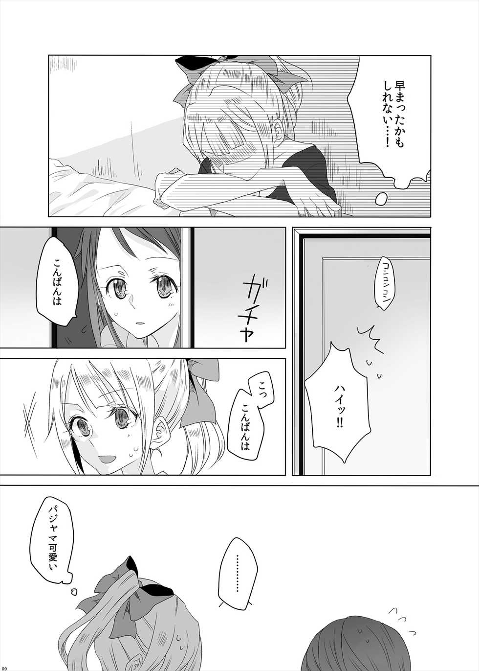 [Tateana Juukyo (Ana)] Hajimete no Tsugi no Hi no Asa ni (Kantai Collection -KanColle-) [Digital] - Page 10