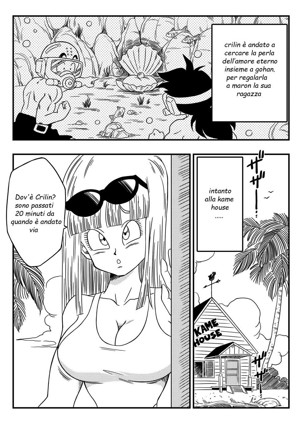 [Yamamoto] BITCH GIRLFRIEND (Dragon Ball Z) [Italian] - Page 3