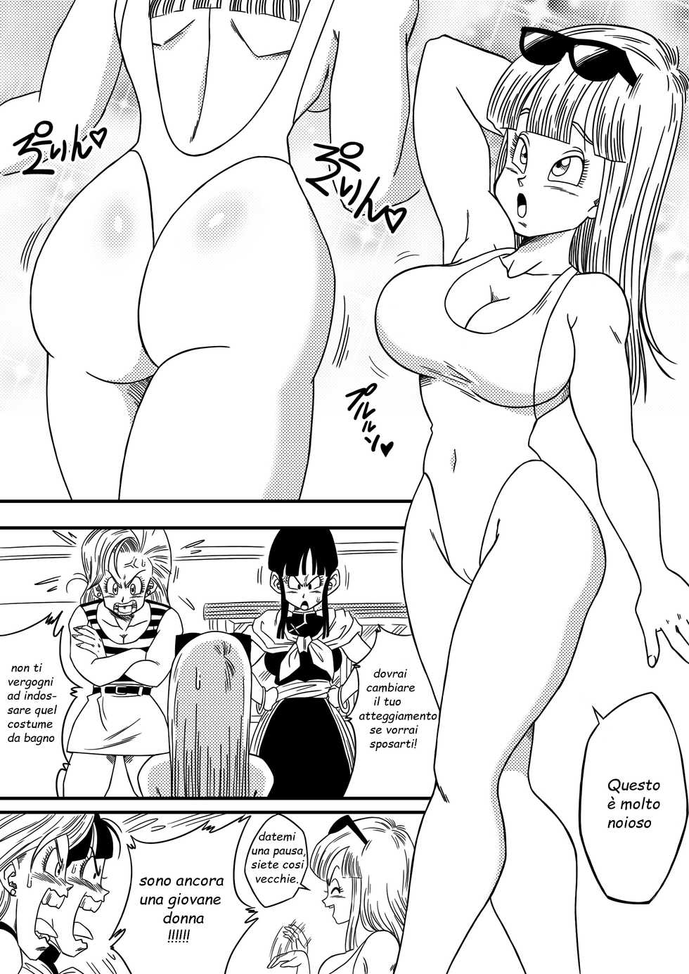 [Yamamoto] BITCH GIRLFRIEND (Dragon Ball Z) [Italian] - Page 4