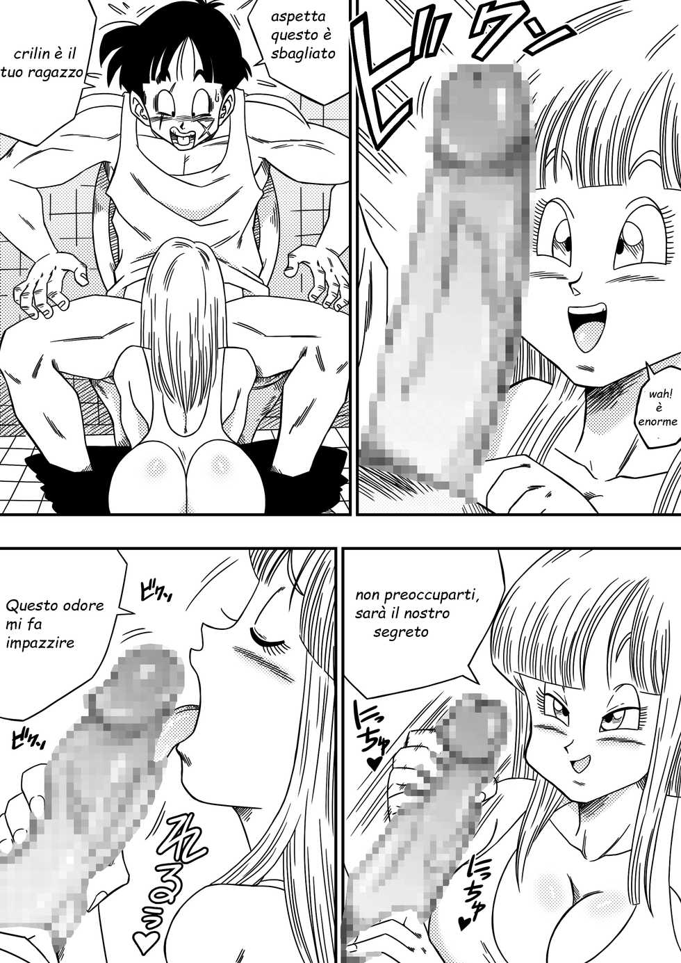 [Yamamoto] BITCH GIRLFRIEND (Dragon Ball Z) [Italian] - Page 7