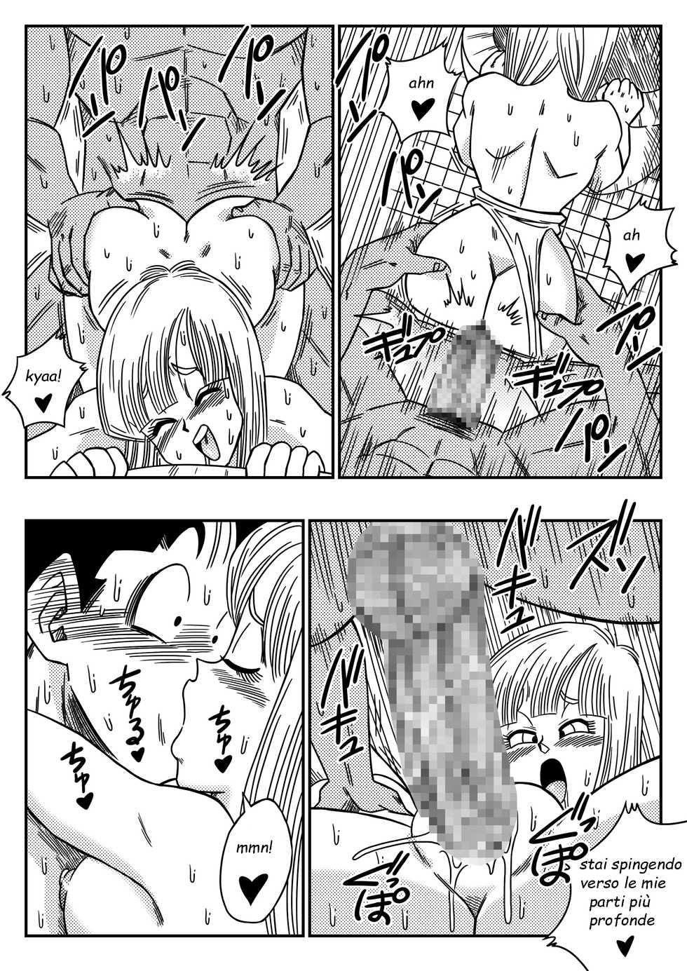 [Yamamoto] BITCH GIRLFRIEND (Dragon Ball Z) [Italian] - Page 14