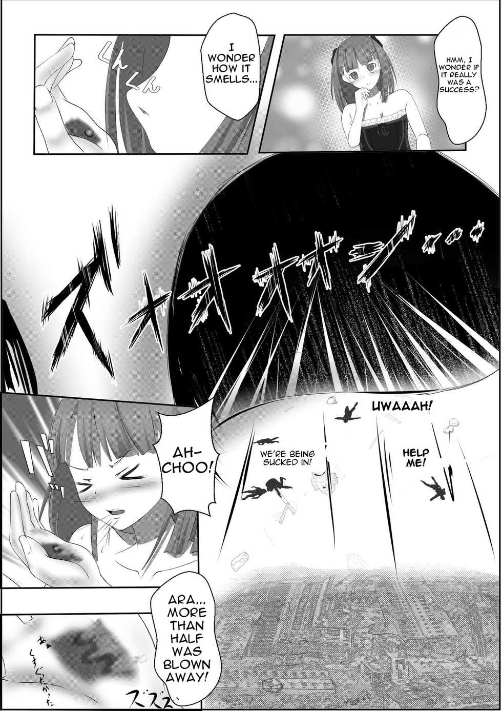 [Kizuna Project (Lien)] Shukushou Ryokouki | Shrinking Travel Journal [English] [Degenerate_X] - Page 12