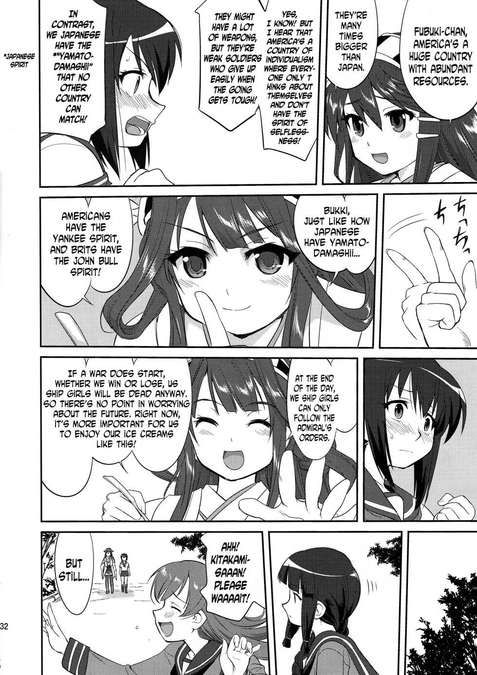 (C88) [Takotsuboya (TK)] Teitoku no Ketsudan | Admiral’s Decision (Kantai Collection -KanColle-) [English] [N04h] - Page 31