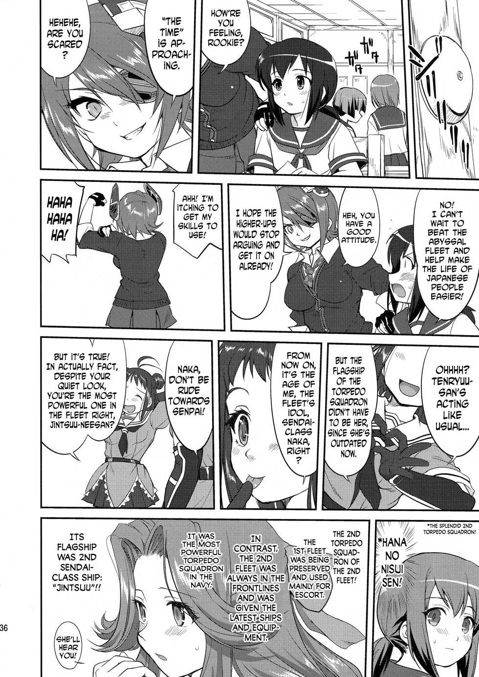 (C88) [Takotsuboya (TK)] Teitoku no Ketsudan | Admiral’s Decision (Kantai Collection -KanColle-) [English] [N04h] - Page 35