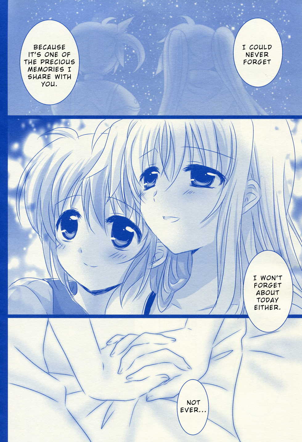 (C87) [Ameiro (Nanashiki)] Starry Night (Mahou Shoujo Lyrical Nanoha) [English] [Brolen] - Page 15