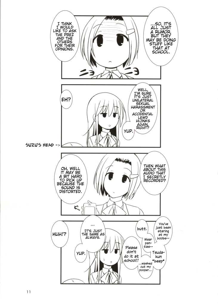 (COMIC1☆8) [Gasayabu (Fuyube Rion)] Kinoko Power 15 (Seitokai Yakuindomo) [English] [Trinity Translations Team] - Page 10