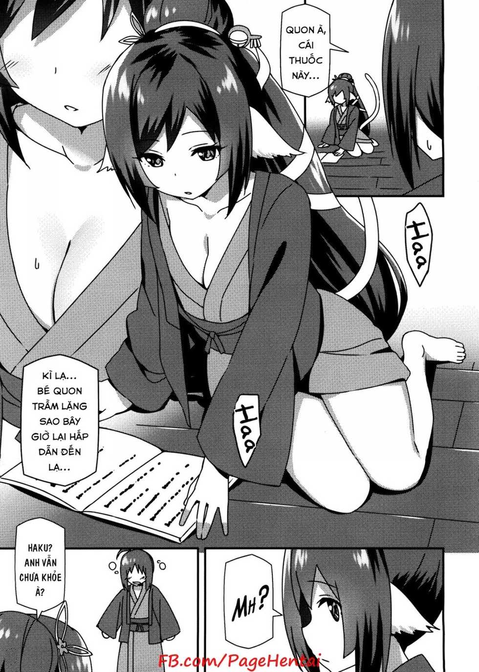 (C89) [Candy Club (Sky)] Utawareru Makuai ~Jounetsu no Hiyaku~ (Utawarerumono Itsuwari no Kamen) [Vietnamese Tiếng Việt] [mockingbird28497] - Page 4