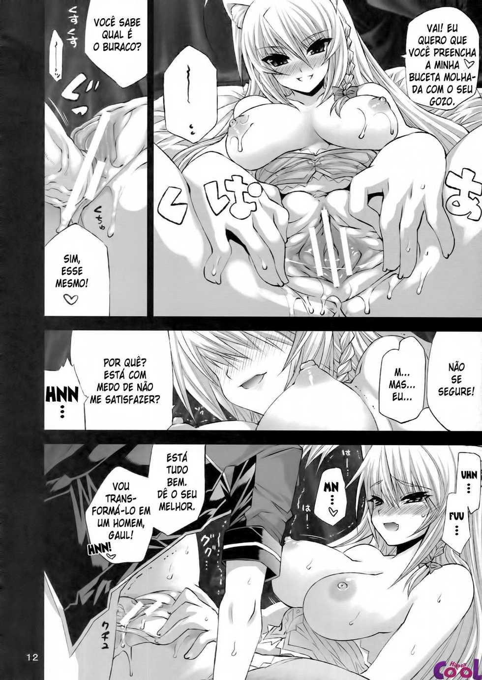 (COMIC1☆5) [FANTASY WIND (Minazuki Satoshi, Shinano Yura)] CATDAYS (DOG DAYS) [Portuguese-BR] {Hiper.cooL} - Page 12