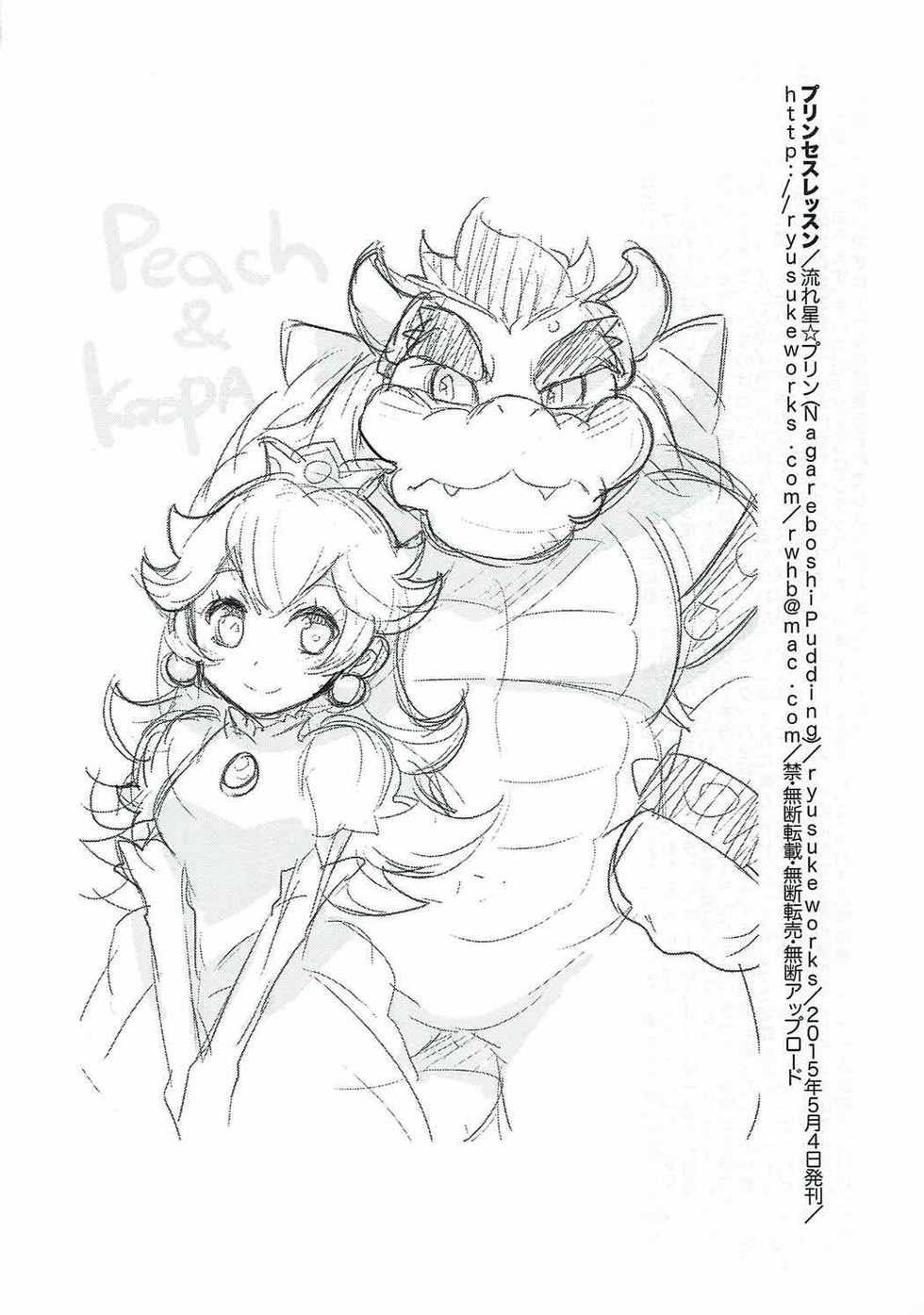 (Kemoket 4) [ryusuke works (Nagareboshi Purin)] PRINCESS LESSON (Super Mario Brothers) - Page 20