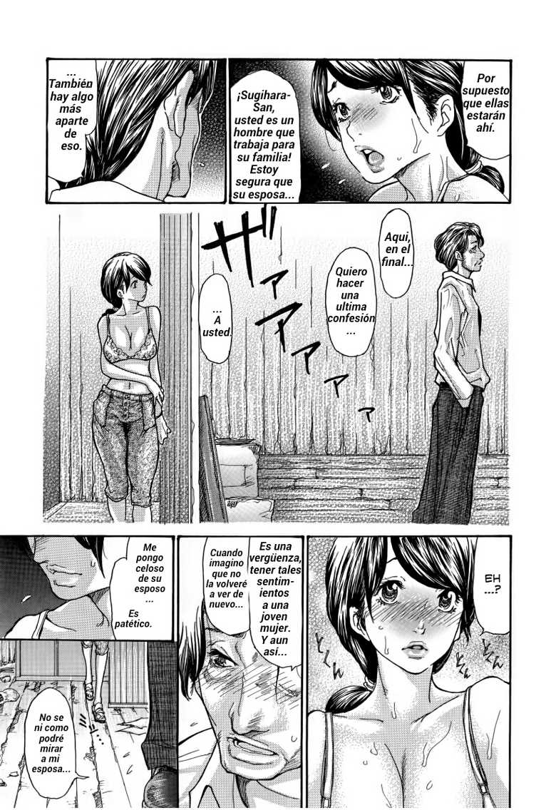 [Aoi Hitori] Amayadori | Esperando afuera de la lluvia (Zuma Chichi) [Spanish] [Decensored] - Page 5