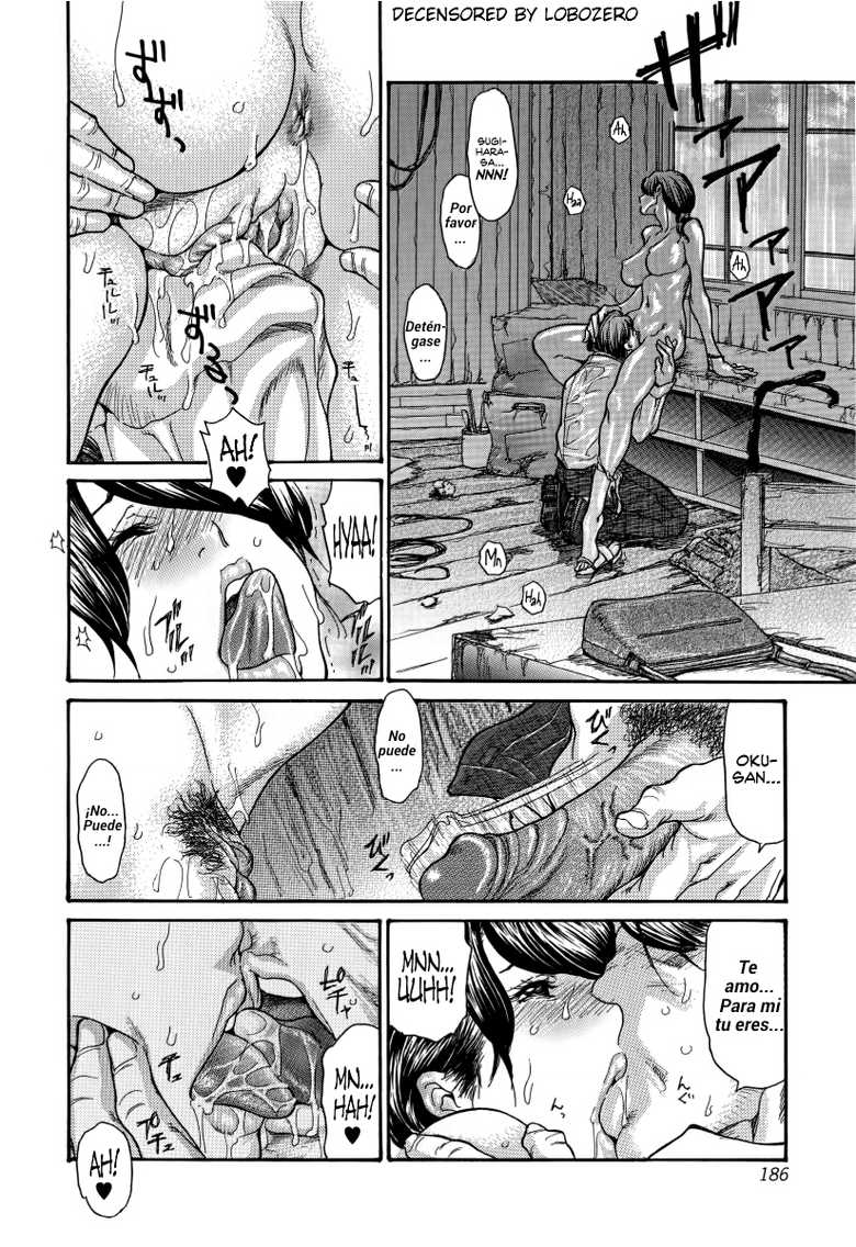 [Aoi Hitori] Amayadori | Esperando afuera de la lluvia (Zuma Chichi) [Spanish] [Decensored] - Page 10