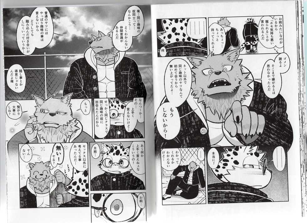 (Kemoket 5) [Urusai Kokuen (Hatake)] Homodachi Jou - Page 18