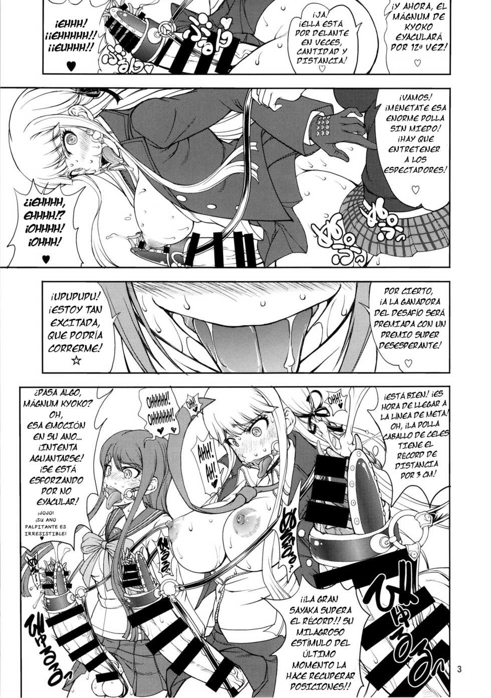 (Futaket 10) [Majimadou (Matou)] Enoshima-sensei no DOKKIDOKI Chouzetsubouteki Shasei Gasshuku (Danganronpa) [Spanish] - Page 2