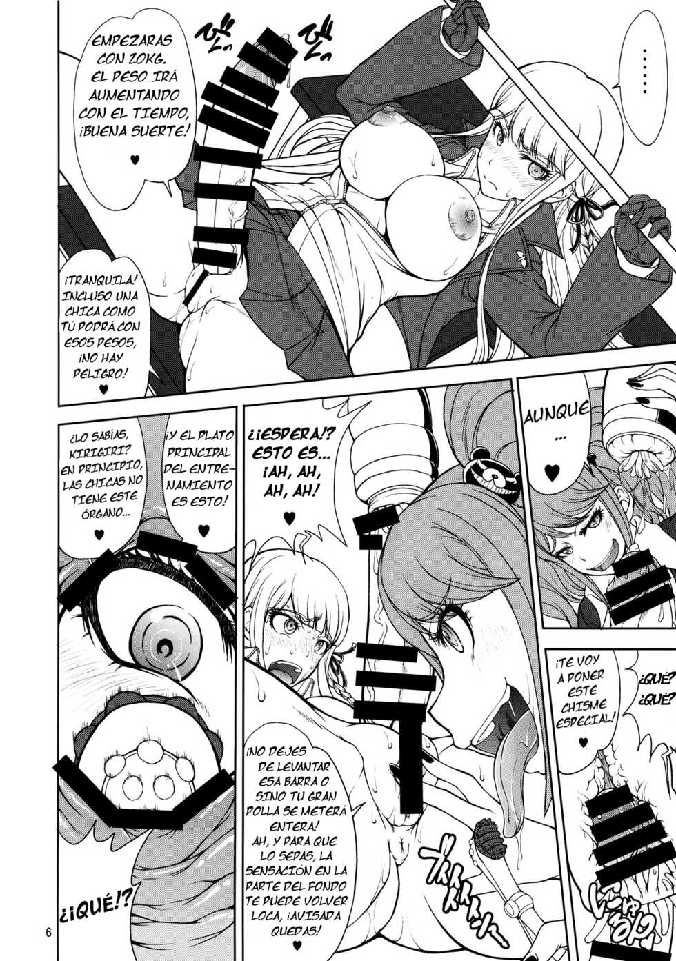 (Futaket 10) [Majimadou (Matou)] Enoshima-sensei no DOKKIDOKI Chouzetsubouteki Shasei Gasshuku (Danganronpa) [Spanish] - Page 5