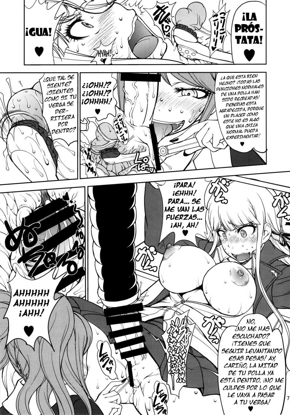 (Futaket 10) [Majimadou (Matou)] Enoshima-sensei no DOKKIDOKI Chouzetsubouteki Shasei Gasshuku (Danganronpa) [Spanish] - Page 6