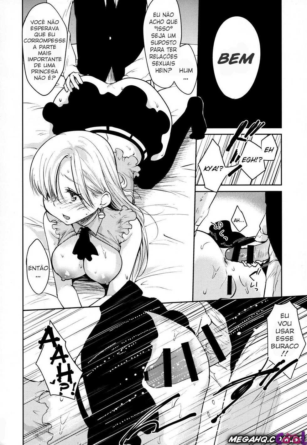 (C88) [Kaze no Gotoku! (Fubuki Poni, Fujutsushi)] Innocent -Muchi no Tsumi- (Nanatsu no Taizai) [Portuguese-BR] {Hiper.cooL} - Page 17