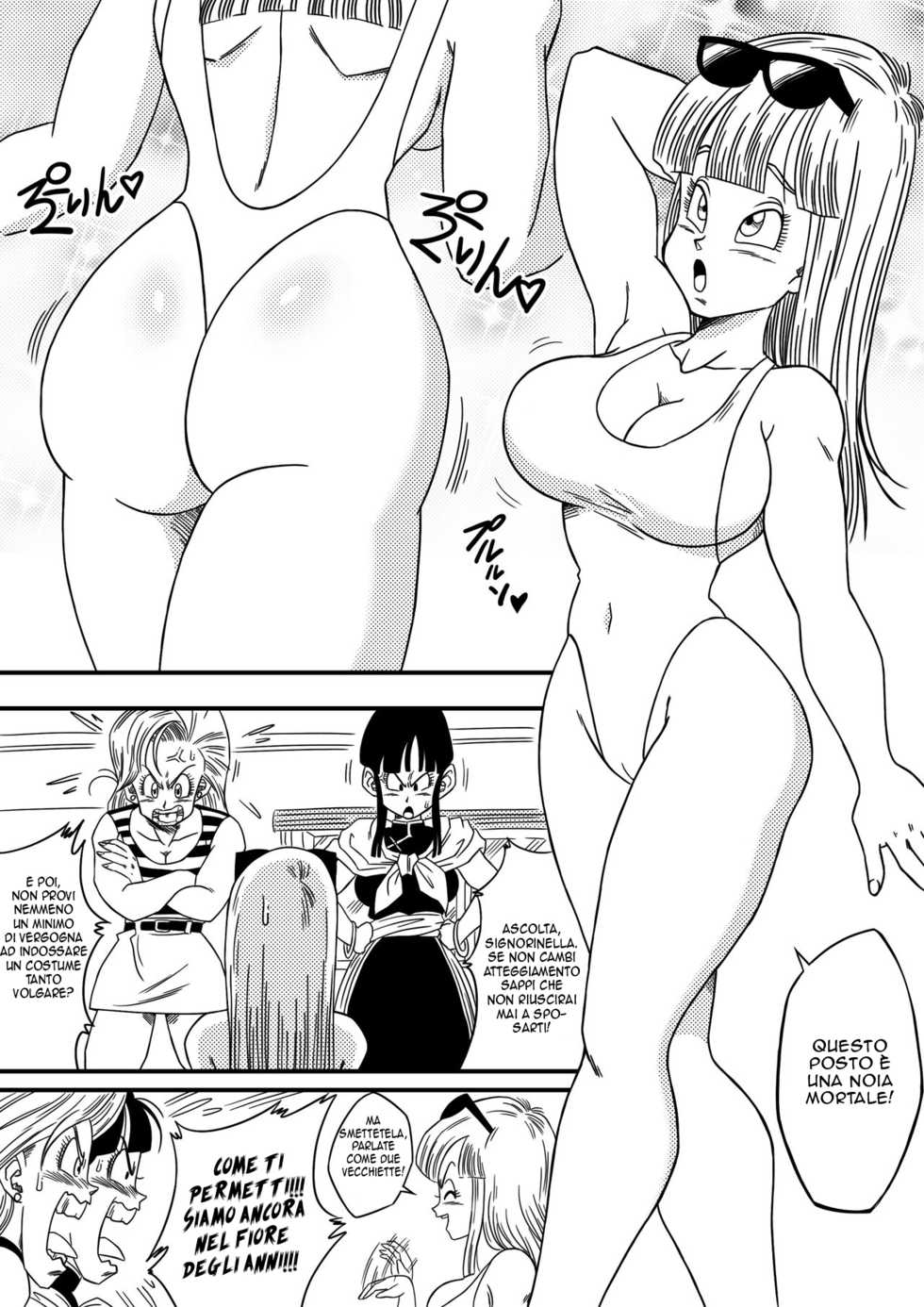 [Yamamoto] BITCH GIRLFRIEND | Fidanzata Sgualdrina (Dragon Ball Z) [Italian] [IcyPolarGuy] - Page 4