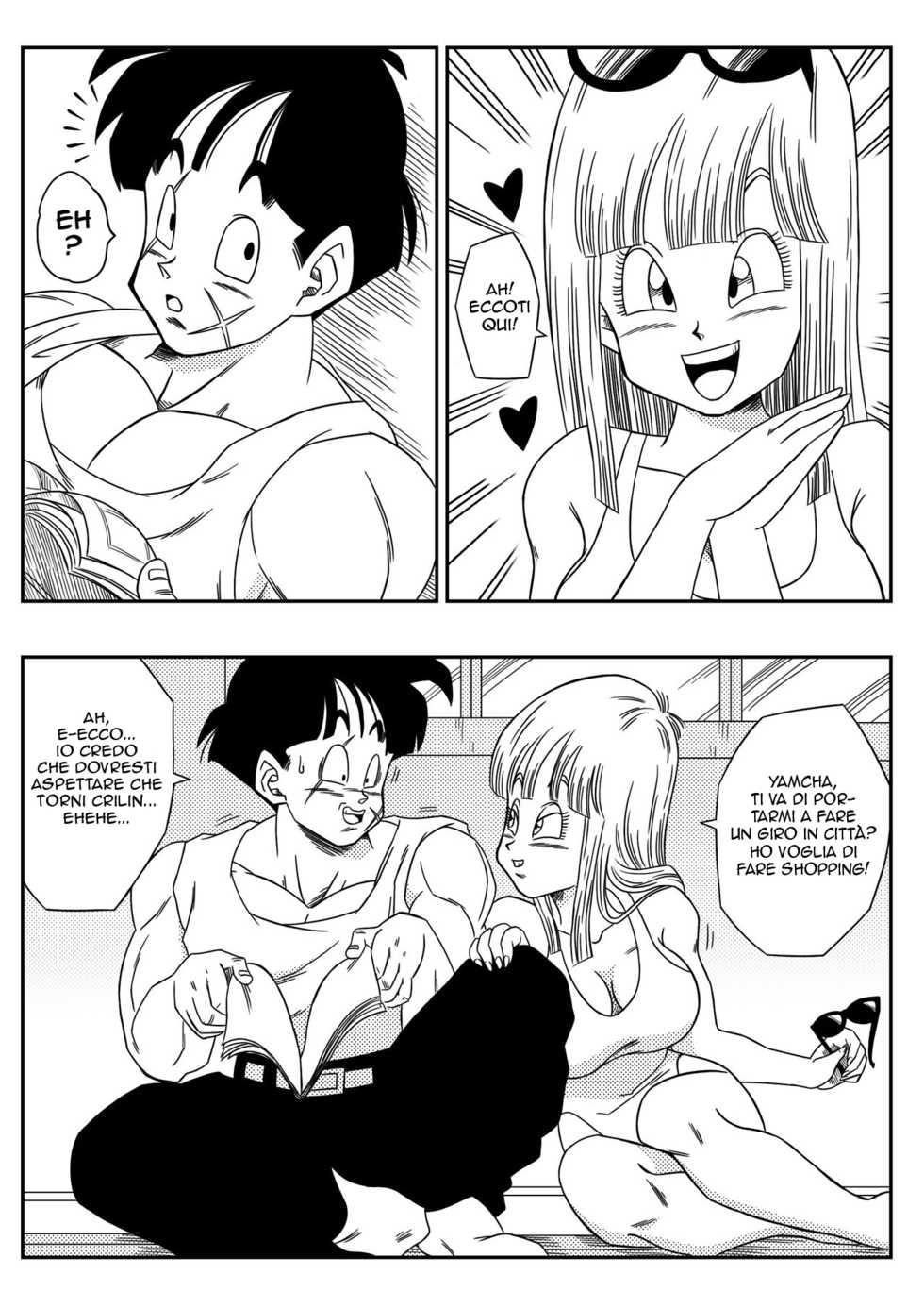 [Yamamoto] BITCH GIRLFRIEND | Fidanzata Sgualdrina (Dragon Ball Z) [Italian] [IcyPolarGuy] - Page 5