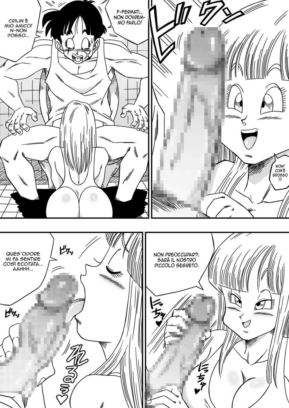 [Yamamoto] BITCH GIRLFRIEND | Fidanzata Sgualdrina (Dragon Ball Z) [Italian] [IcyPolarGuy] - Page 7