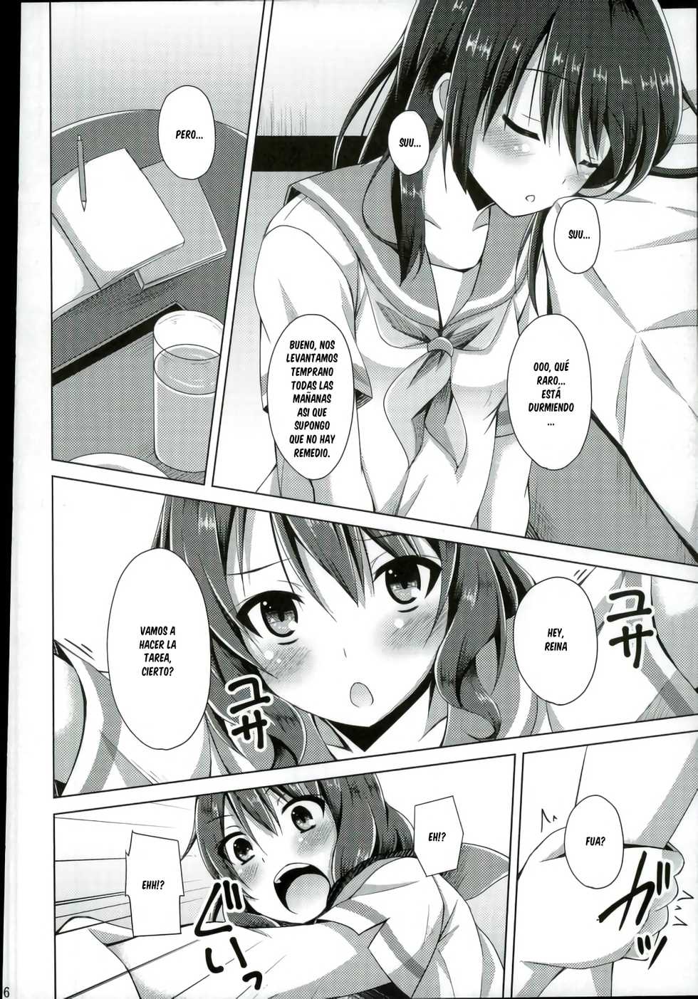 (C91) [Imitation Moon (Narumi Yuu)] "Chotto Reinaa..." "Daijoubu Watashi ni Makasete" (Hibike! Euphonium) [Spanish] [CYWDT.Group] - Page 3