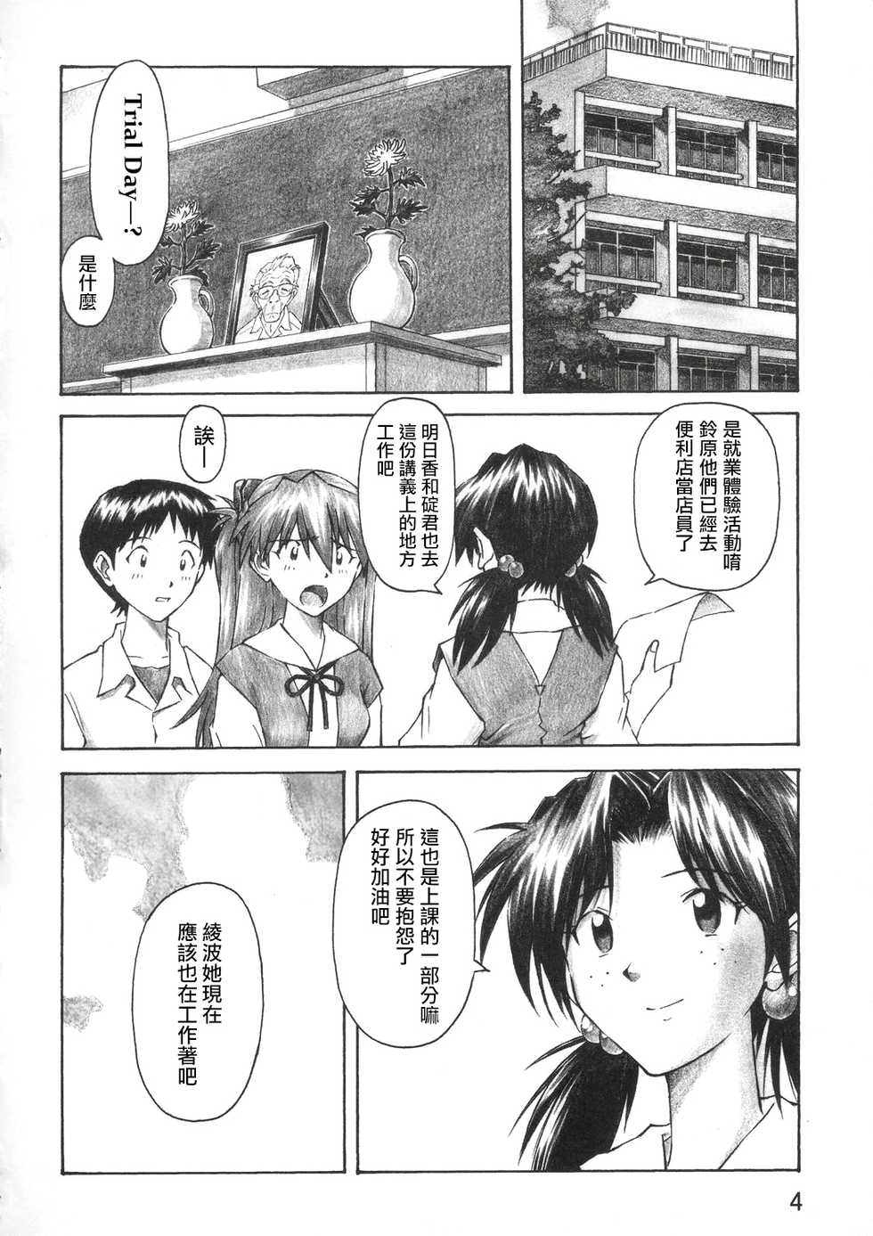 (C67) [TENGU NO TSUZURA (Kuro Tengu)] Asuka Trial (Neon Genesis Evangelion) [Chinese] [surely個人漢化] - Page 3