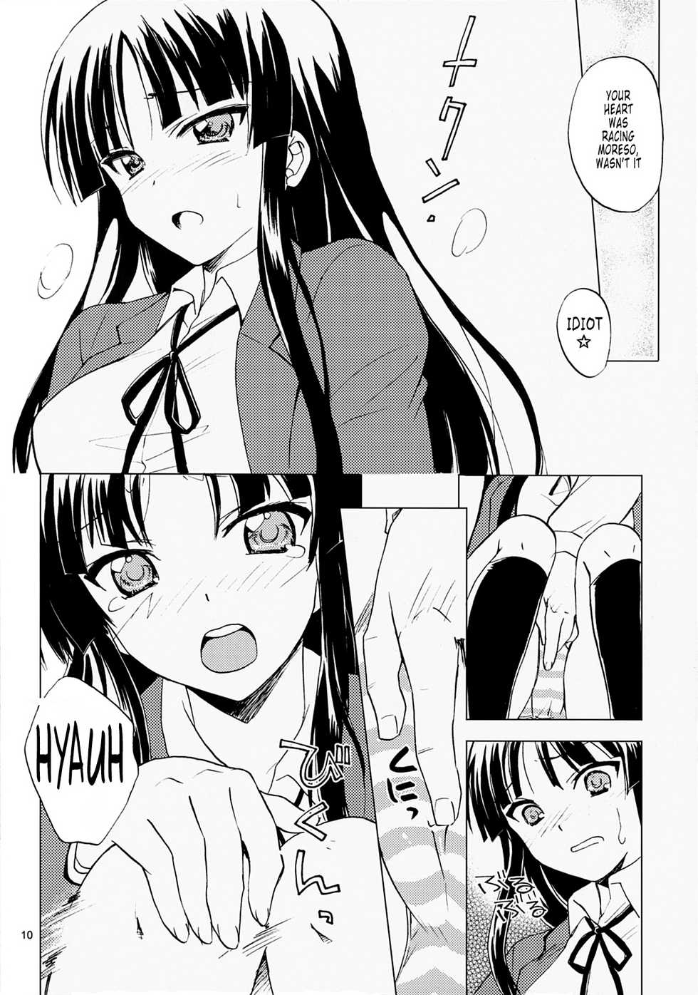 (COMIC1☆3) [Sukapon-dou (Kagawa Tomonobu, Yano Takumi)] Lazy Lazy (K-ON!) [English] [Tonigobe] - Page 9