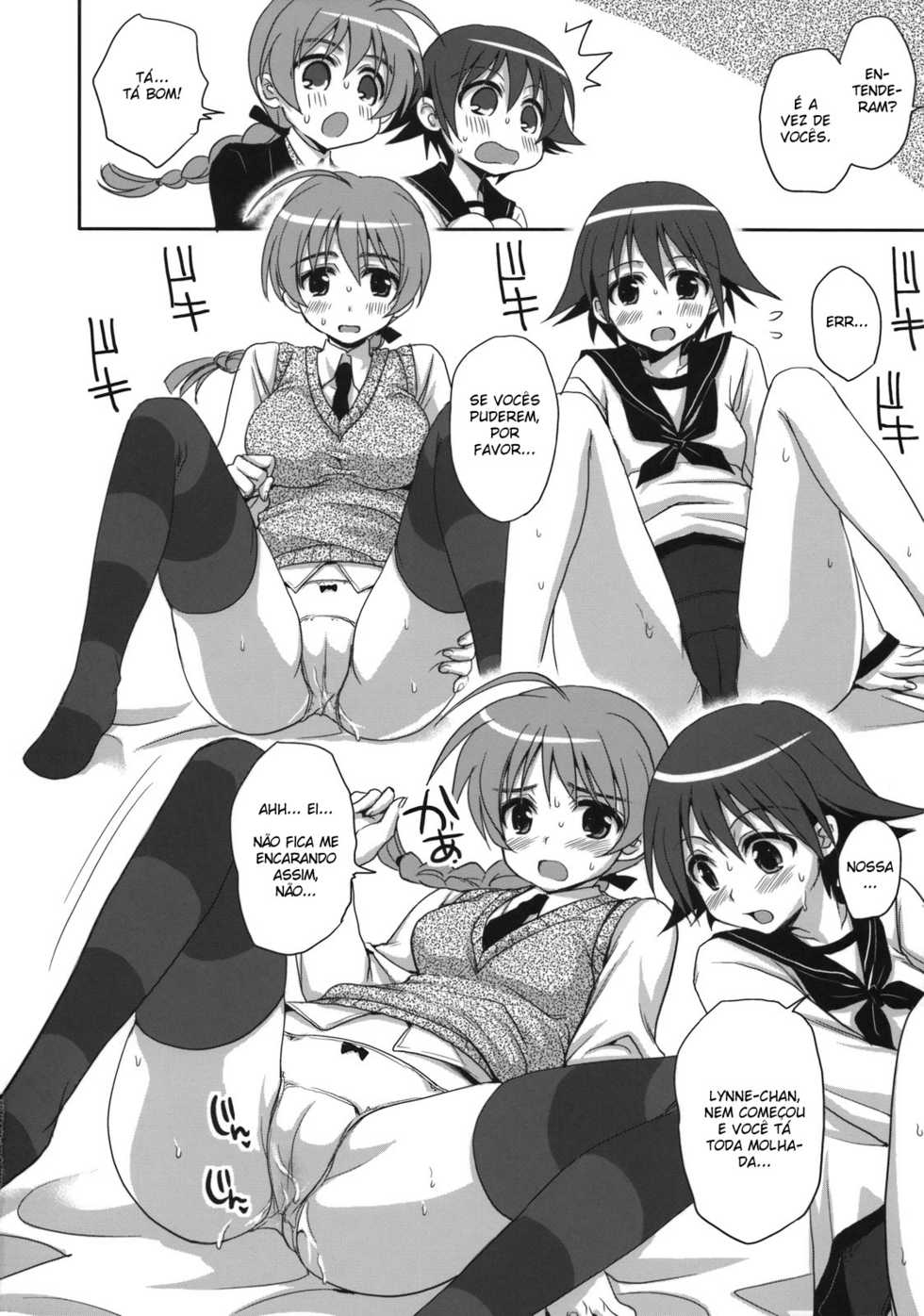 (C74) [Takumi na Muchi (Takumi na Muchi)] Yappari Pants Ga II Desu Ka? (Strike Witches) [Portuguese - BR] - Page 21