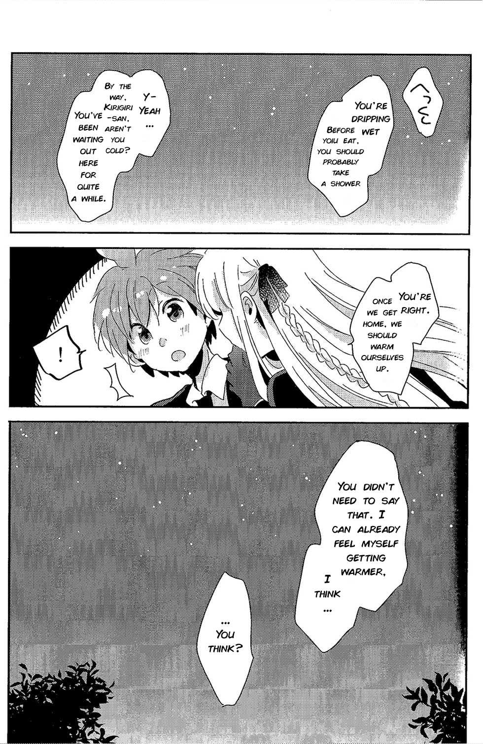 (C92) [Zawameki Jambo (Zawameki)] Ai no Manima ni (Danganronpa) [English] - Page 14