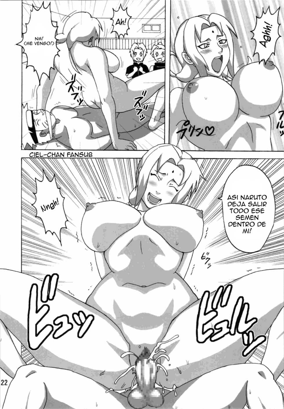 (C74) [Naruho-dou (Naruhodo)] Sekai Ichi Uke Tai Anko no Jugyou (Naruto) [Spanish] [Ciel-chan Fansub] - Page 23