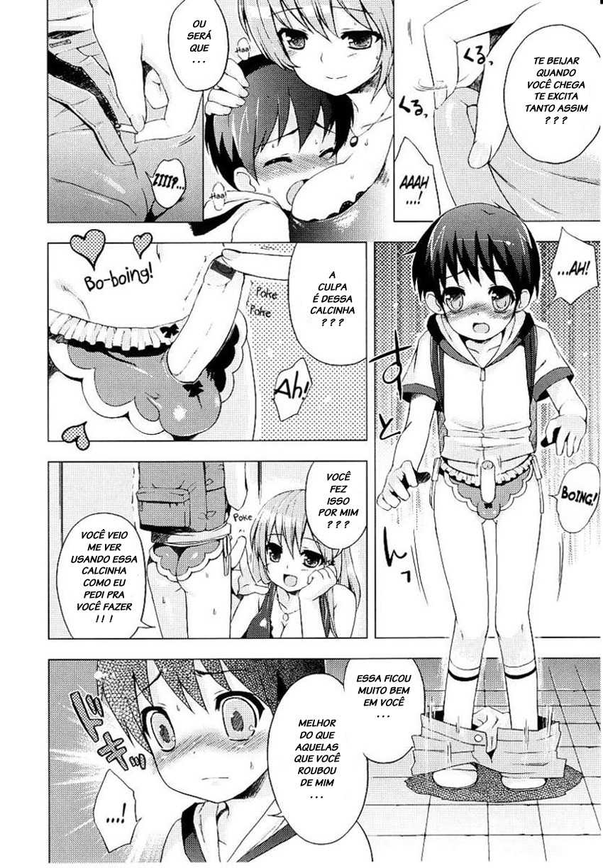 [NemuNemu] Otomari Onee-san Shibori | Squeezing Sleepovers at Onee-chan's Place (Tsuntsun Shichau Otoshigoro) [Portuguese-BR] {Hiper.cooL} - Page 4