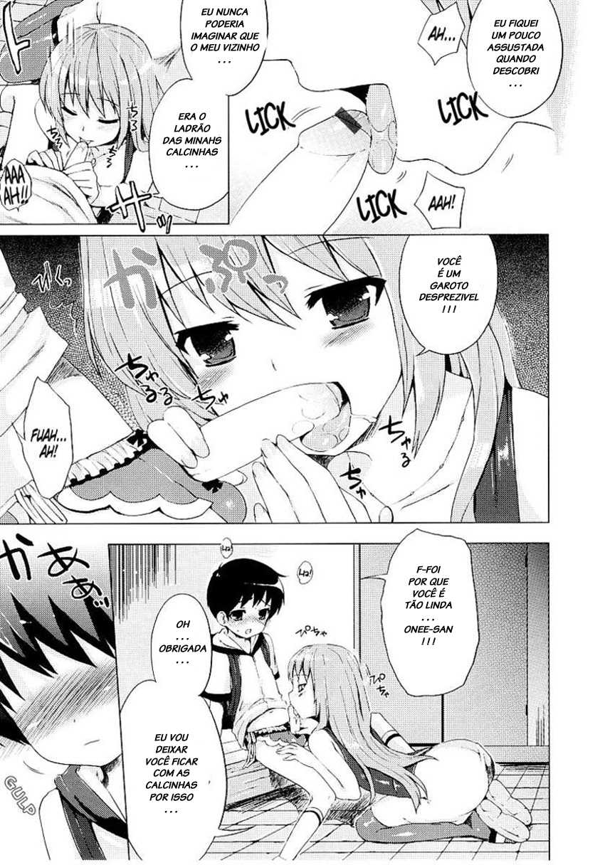 [NemuNemu] Otomari Onee-san Shibori | Squeezing Sleepovers at Onee-chan's Place (Tsuntsun Shichau Otoshigoro) [Portuguese-BR] {Hiper.cooL} - Page 5