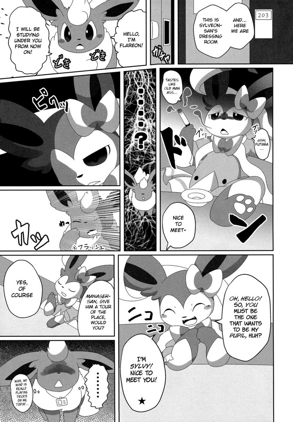 (Kansai! Kemoket 6) [TUMBLE WEED (Itameshi)] Ninnin no Himitsu (Pokémon) [English] [BSN] - Page 10